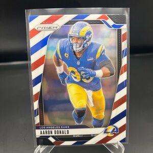2024 Panini Prizm Red White Blue Aaron Donald #172